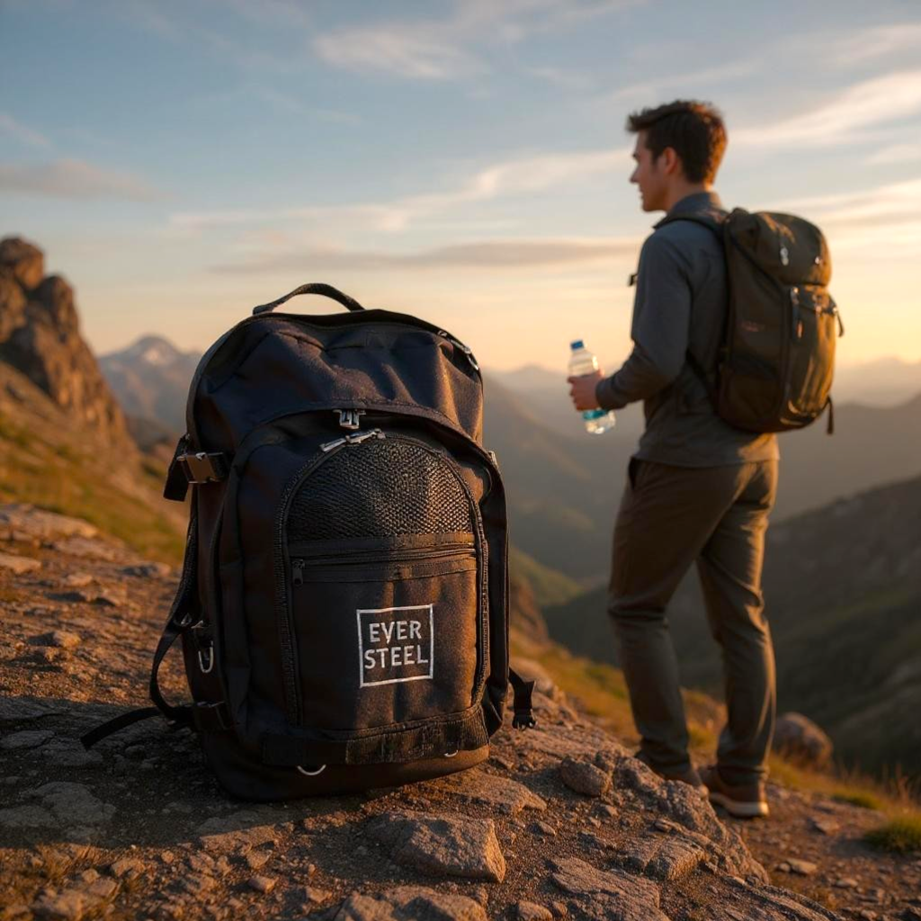 Ever Steel CampingPro 45L Backpack